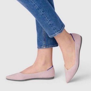 Rothy's Petal Pink Point Shoes Size 12